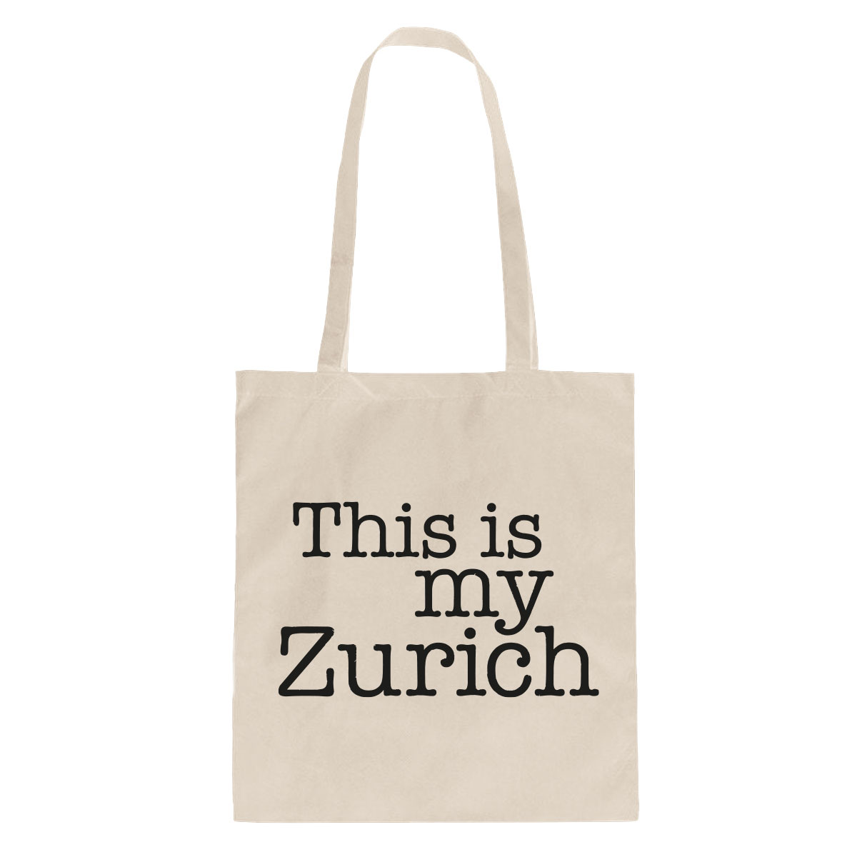 Stofftasche This is my Zurich