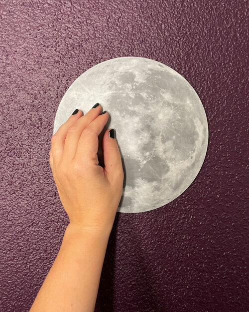 Mausmatte Mond
