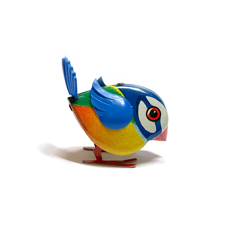 Lola Blechspielzeug Vogel