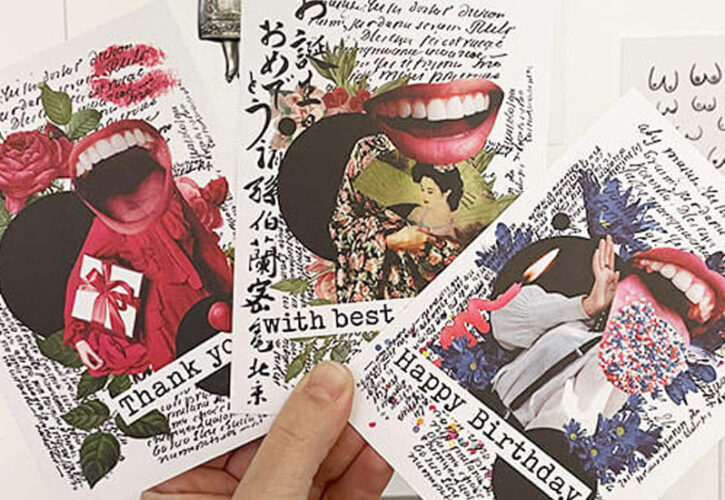 Neue Postkartenkollektion „Collage“