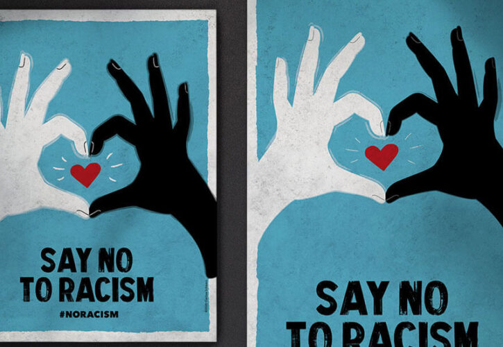 Say no to racism – Sag nein zu Rassismus