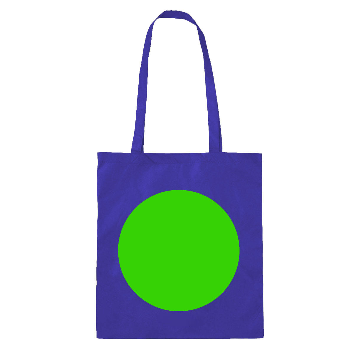 Stofftasche Indigo «Green Dot»
