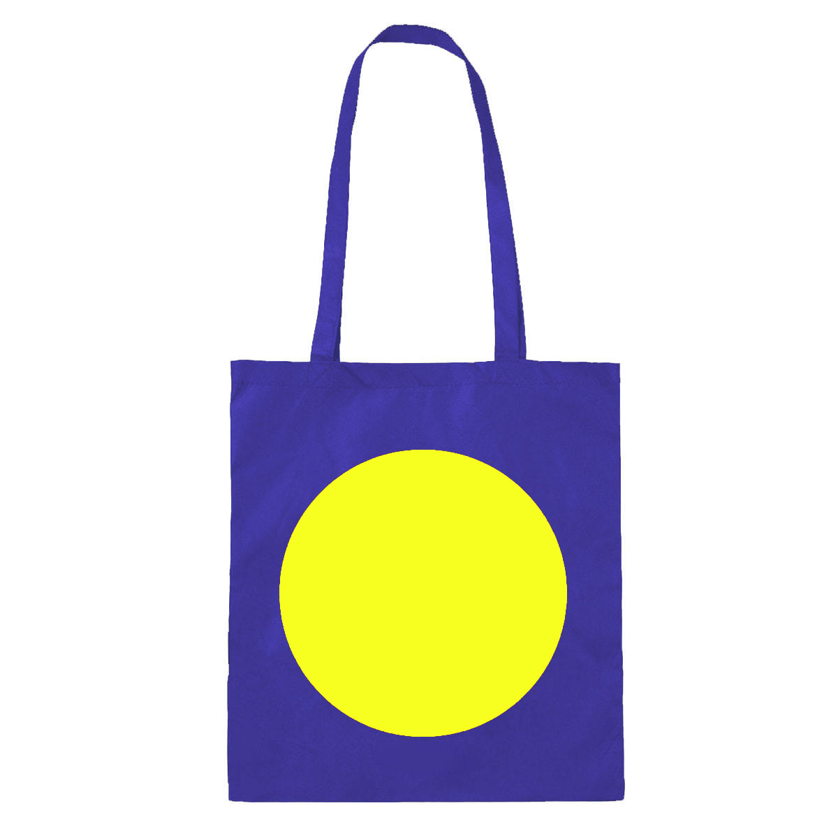 Stofftasche Indigo «Yellow Dot»
